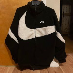 Nike Big Swoosh Reversible Boa Jacket